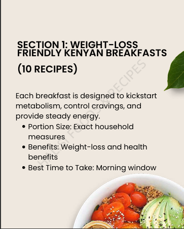 The Ultimate Weight Loss Recipes